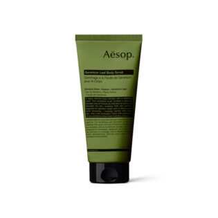 aesop body geranium leaf body scrub 180ml large