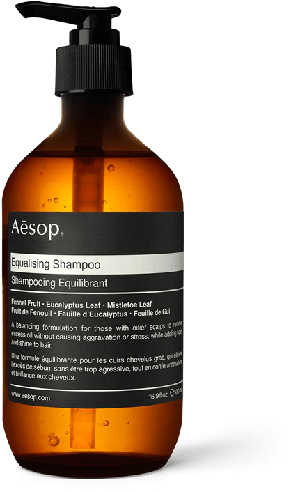 aesop hair equalising shampoo 500ml large violet